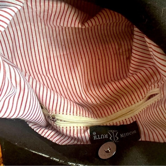 Robin Ruth Boston Bag Tote Purse Crossbody - Picture 12 of 14